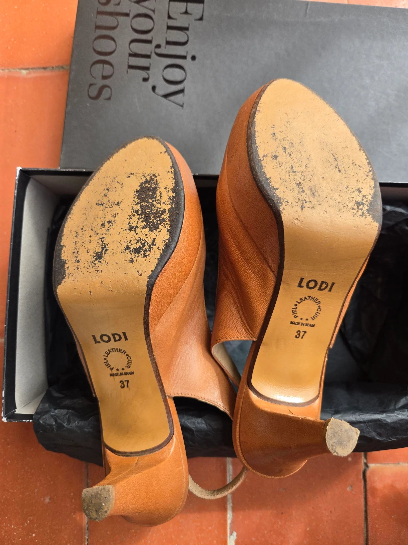 Lodi peep toe. Size 37 – photo 4